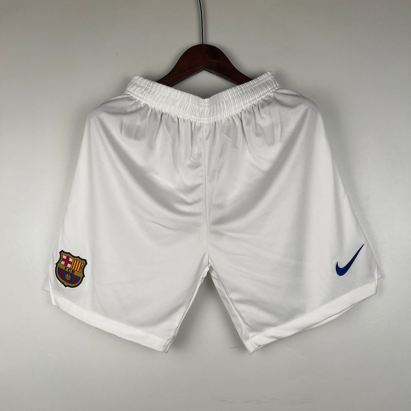 Short Barcelona Branco 2023/24